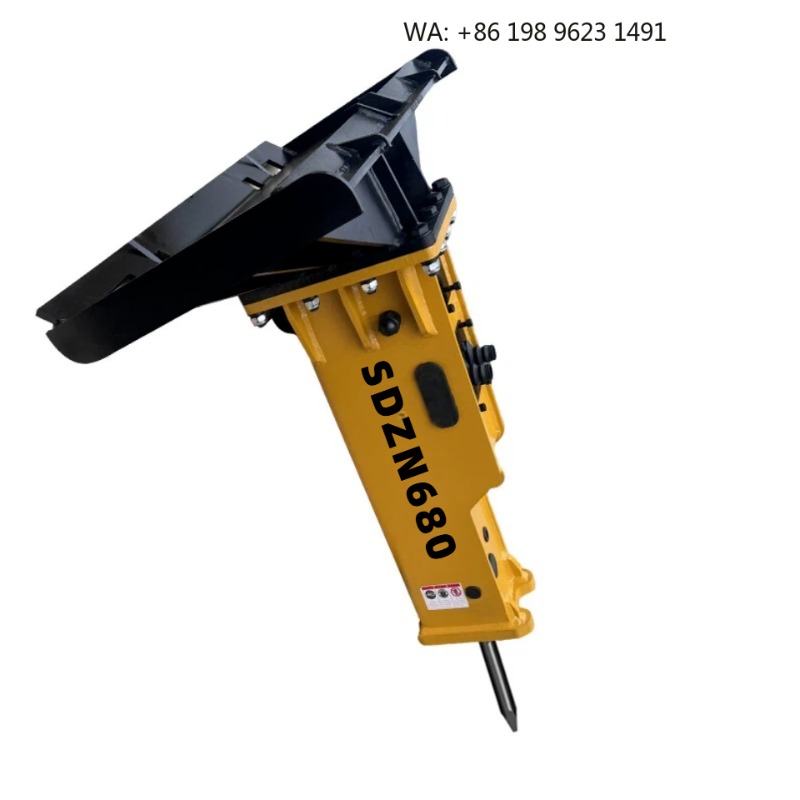 Mini Excavator - Silenced Operation Hydraulic Breaker Wear Resistant