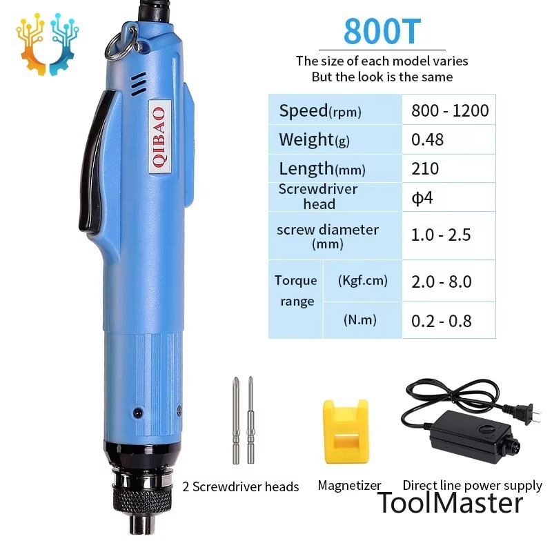 Tools Heavy Equipment - 【2026】800T Automatic Electric Screwdriver Hand Drill