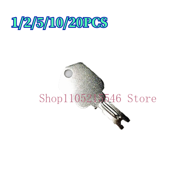 Heavy Equipment Excavator - 1/2/5/10/20PCS For 166 186304 Forklift Key