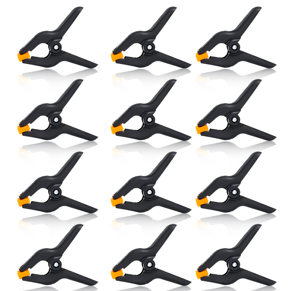 Heavy Equipment Video - 12Pcs Photography Heavy Duty Muslin Clamps,