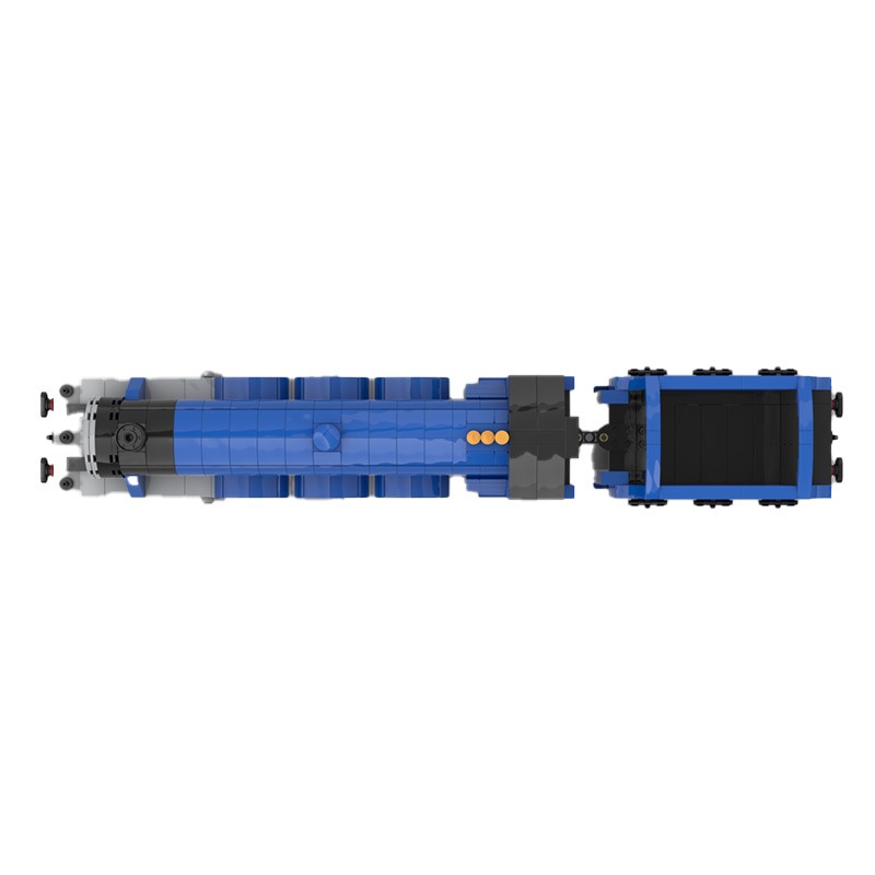 1075 PCS MOC Steam Locomotive  - Heavy Equipment Lego ulasan dan harga
