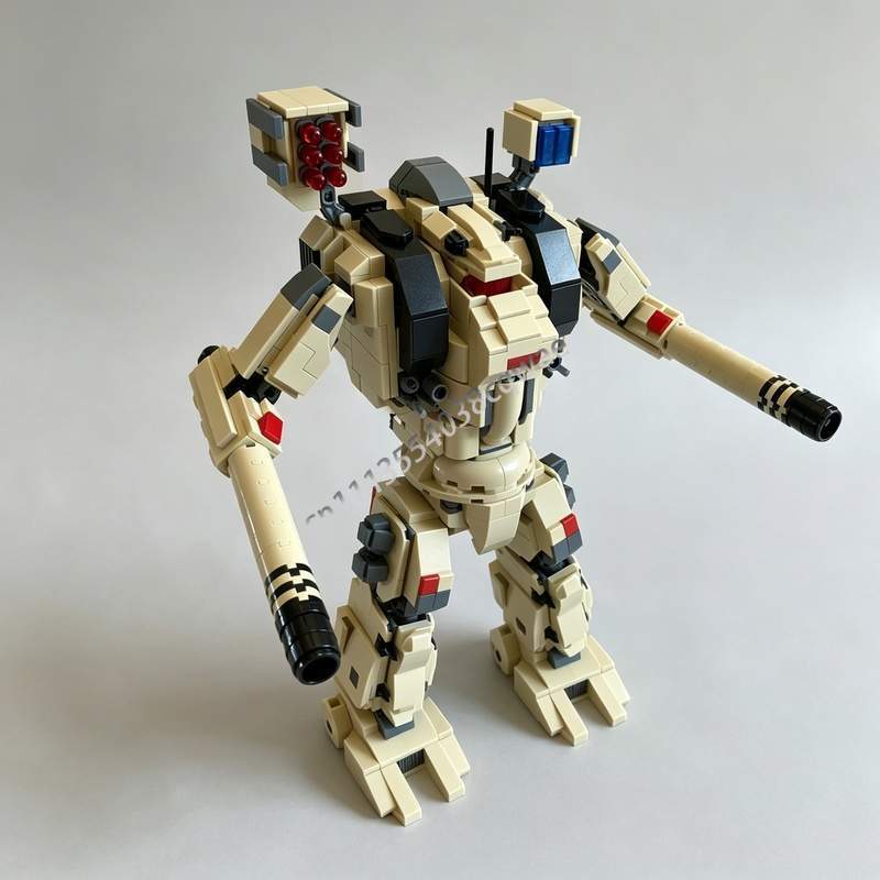 1198PCS Desert Combat Heavy As - Heavy Equipment Lego ulasan dan harga
