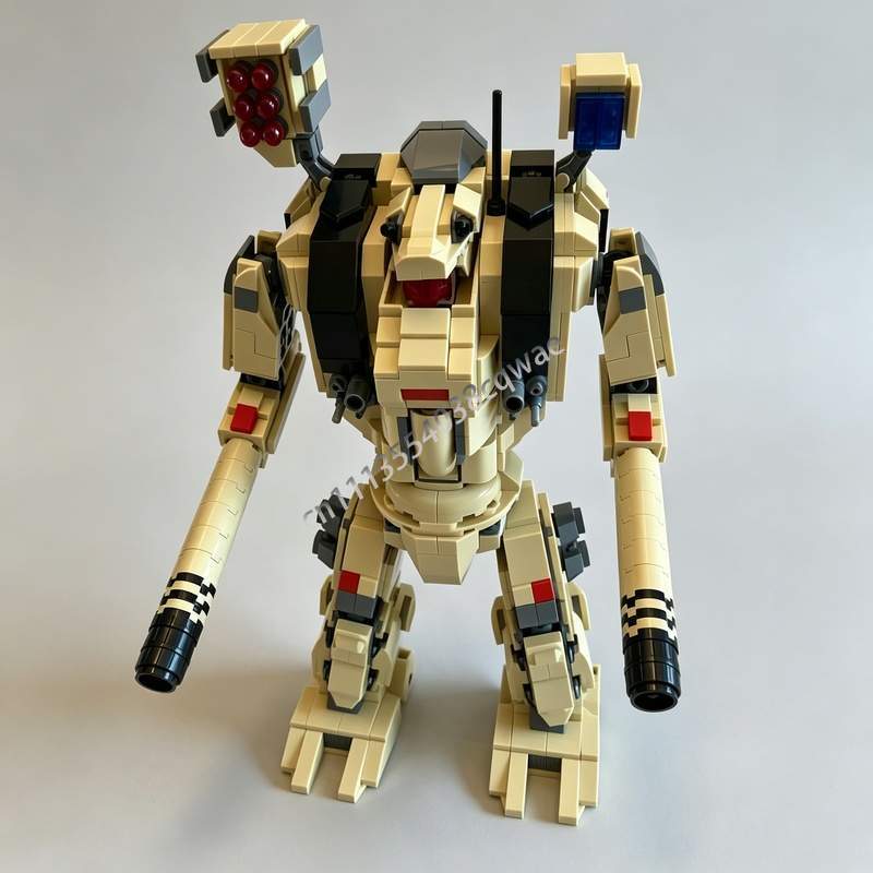 1198PCS Desert Combat Heavy As - Heavy Equipment Lego ulasan dan harga