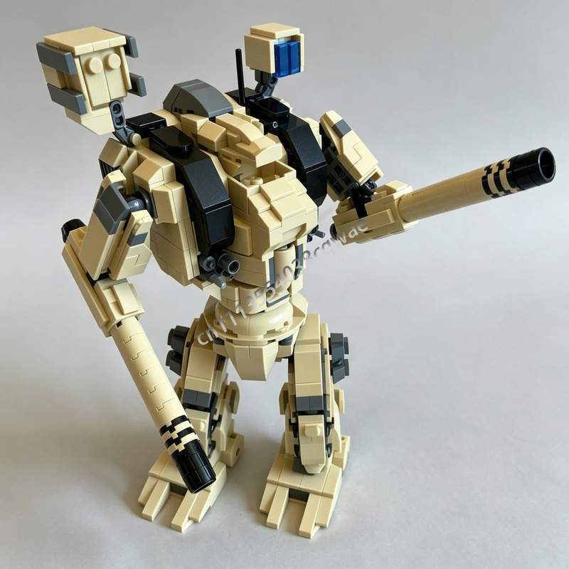 1198PCS Desert Combat Heavy As - Heavy Equipment Lego ulasan dan harga
