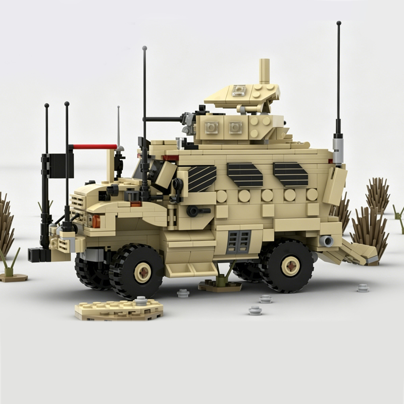 qwert Heavy Armored Car Model  - Heavy Equipment Lego ulasan dan harga