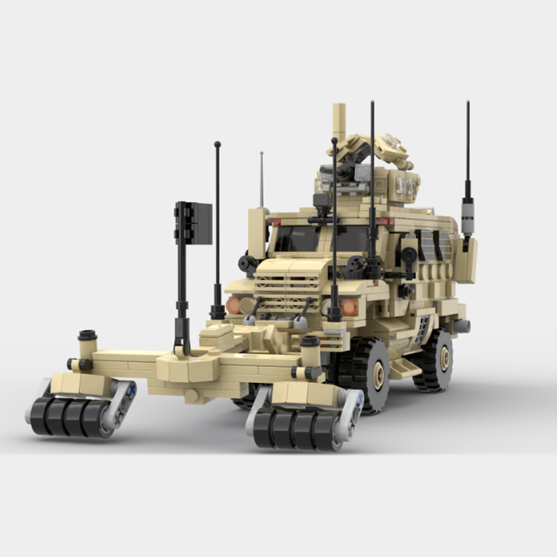 qwert Heavy Armored Car Model  - Heavy Equipment Lego ulasan dan harga