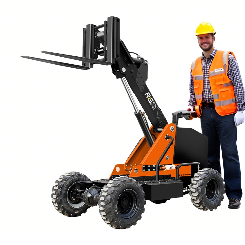 1 Ton 1.5 Tons CE 4-Wheel Driv - Electric Forklift ulasan dan harga