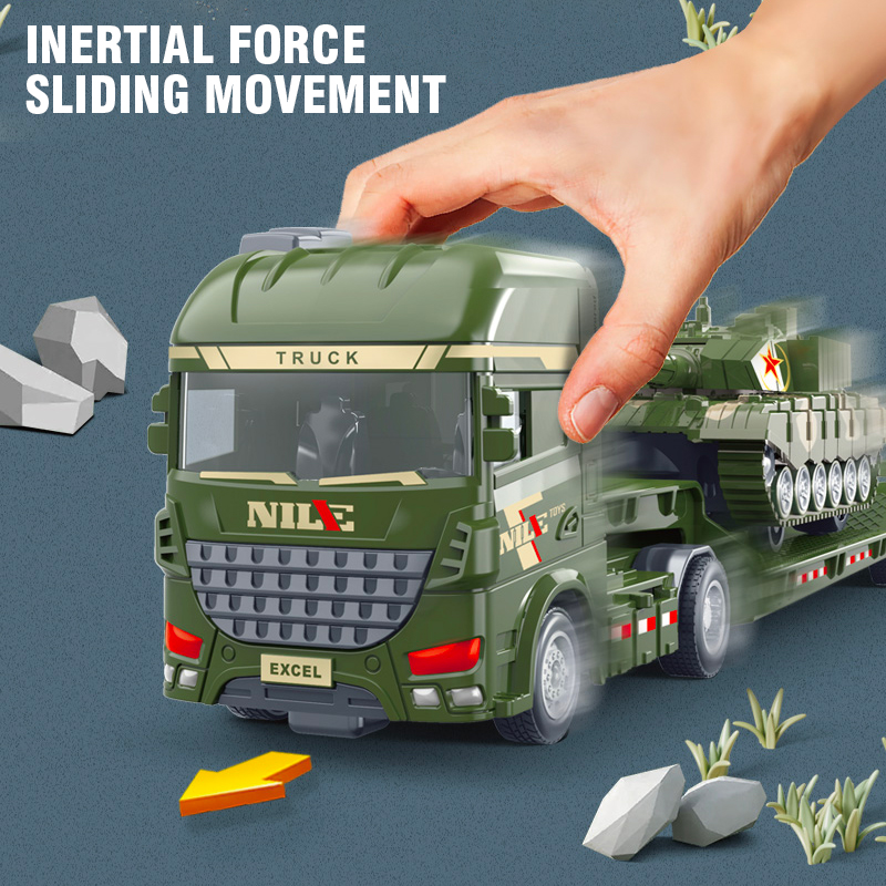 Semi-Carrier Container Truck D - Heavy Equipment Excavator ulasan dan harga