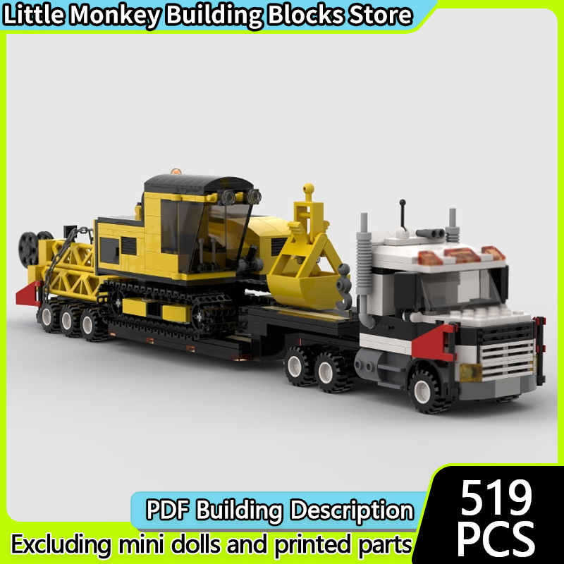 City Car Model MOC Building Br - Heavy Equipment Lego ulasan dan harga