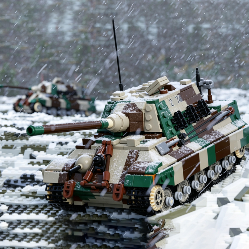 qwert Heavy Tank Destroyer Mod - Heavy Equipment Lego ulasan dan harga