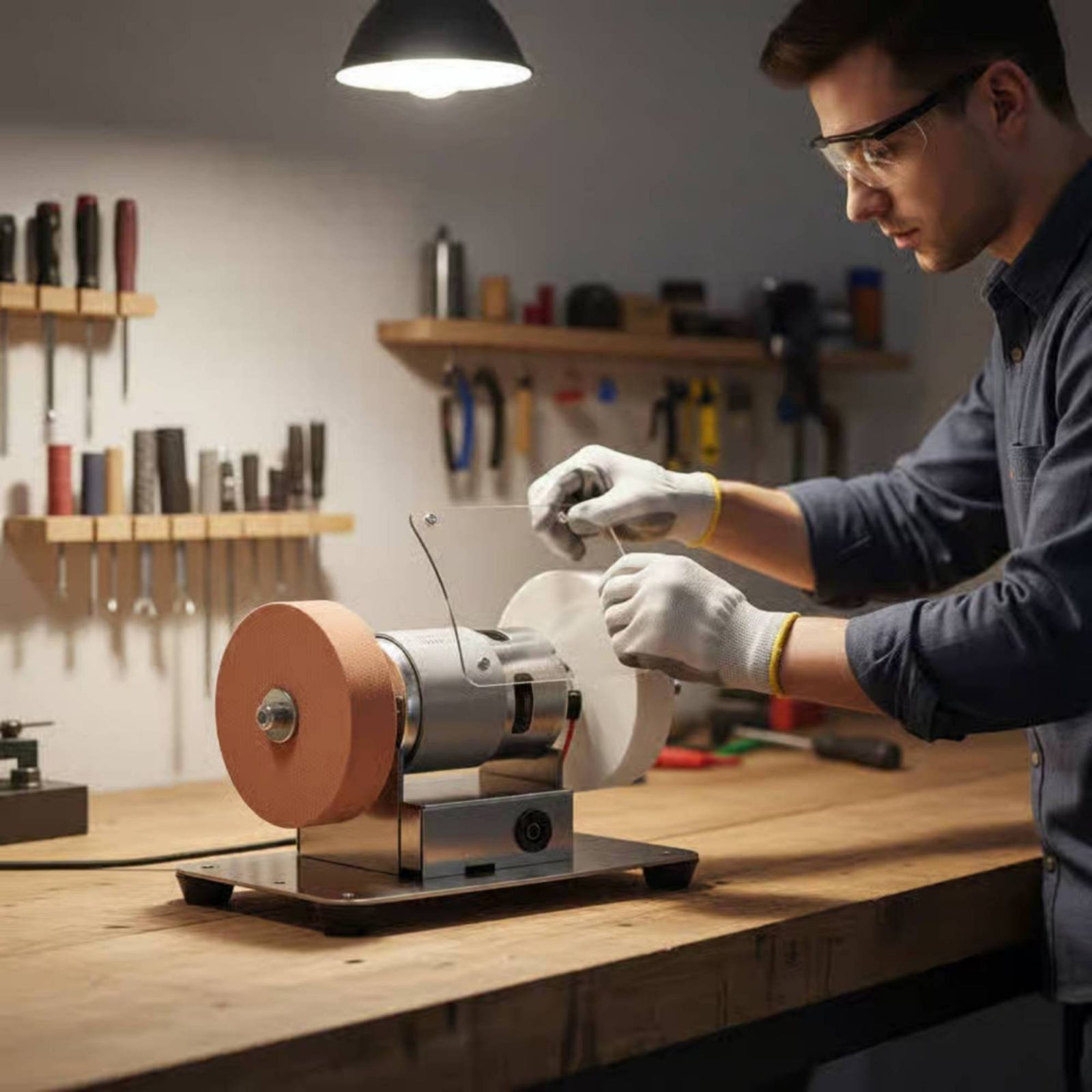 Mini Bench Grinder Multifuncti - Tools Heavy Equipment ulasan dan harga
