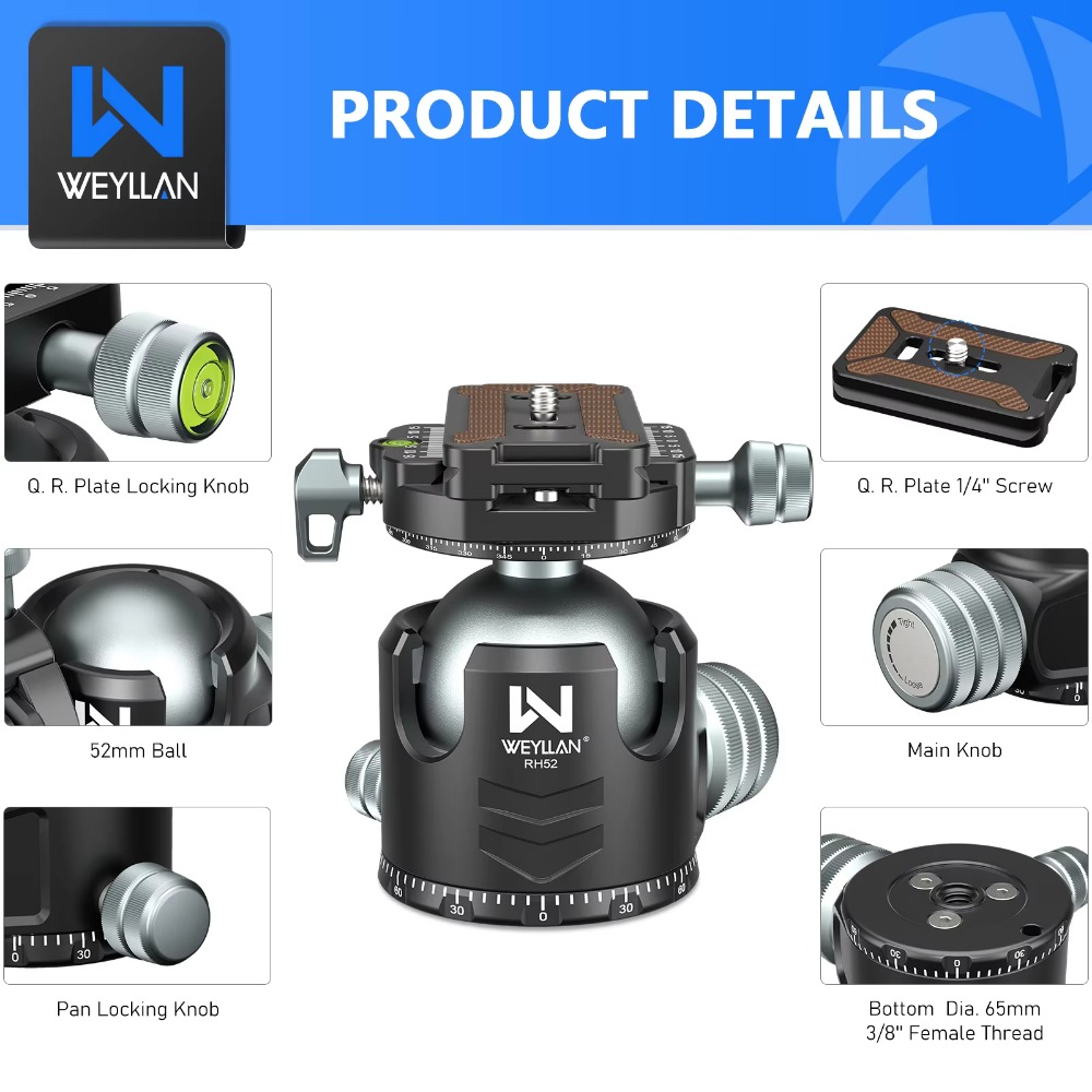 WEYLLAN RH52 Double Panorama B - Heavy Equipment Video ulasan dan harga