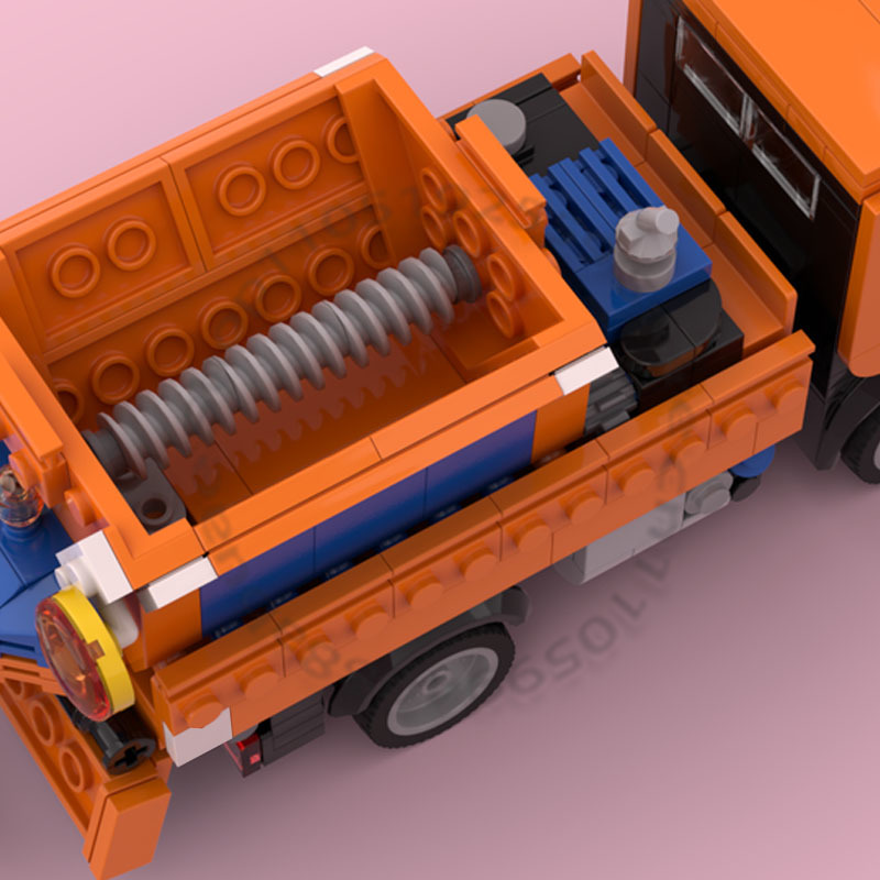 443 PCS Transport Car Snow Plo - Heavy Equipment Lego ulasan dan harga