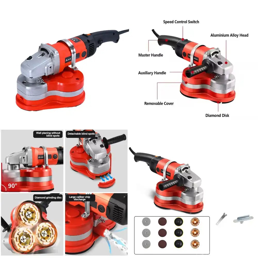 Dust Free Concrete Pavement Po - Floor Grinding Machine ulasan dan harga