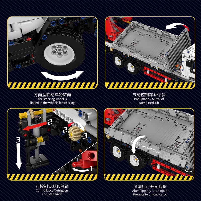 Mould King 17063 Technical Car - Heavy Equipment Lego ulasan dan harga