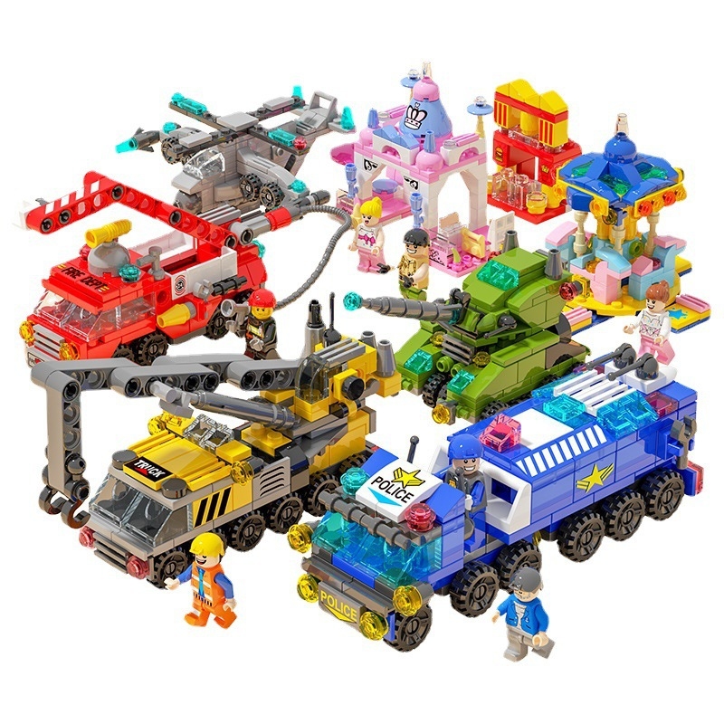 Mini City Vehicle Building Blo - Heavy Equipment Lego ulasan dan harga