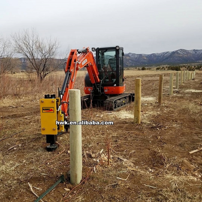 Excavator Hydraulic Fence Post - Mini Excavator ulasan dan harga