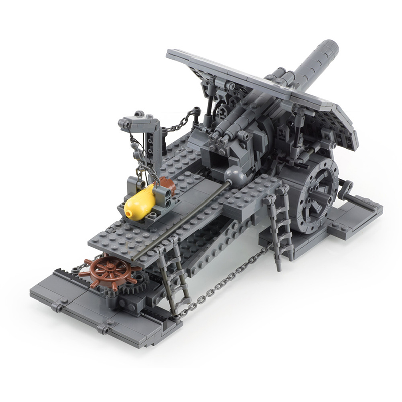 Heavy Siege Mortar Model MOC B - Heavy Equipment Lego ulasan dan harga