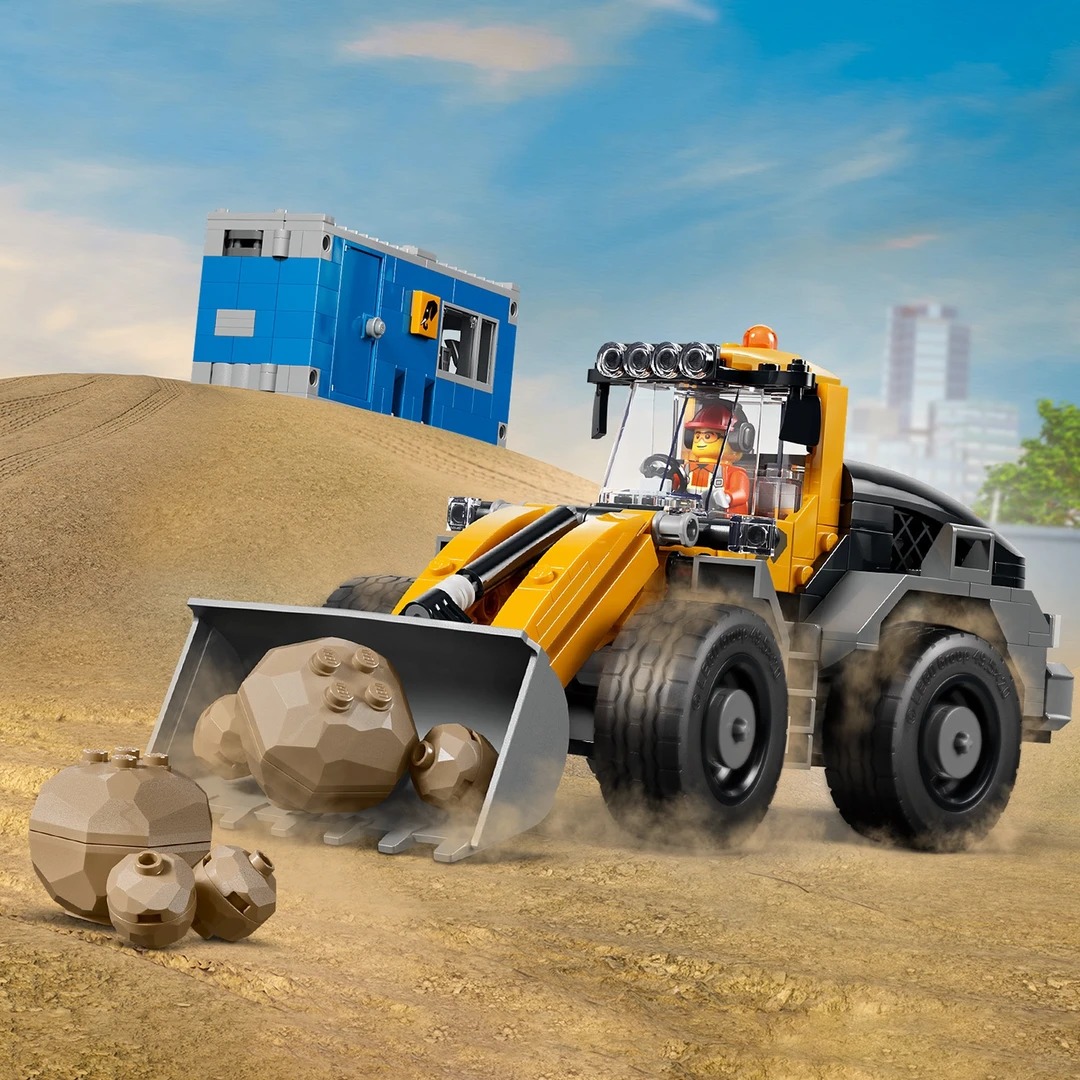 New In Stock 1132PCS Yellow Lo - Heavy Equipment Lego ulasan dan harga