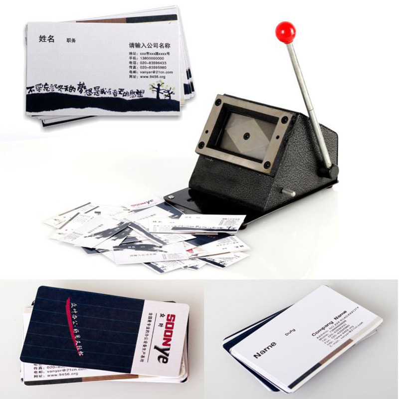 Heavy Manual Card Cutting Mach - Heavy Equipment Manual ulasan dan harga