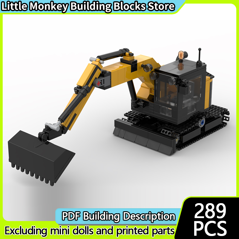City Car Model MOC Building Br - Heavy Equipment Lego ulasan dan harga