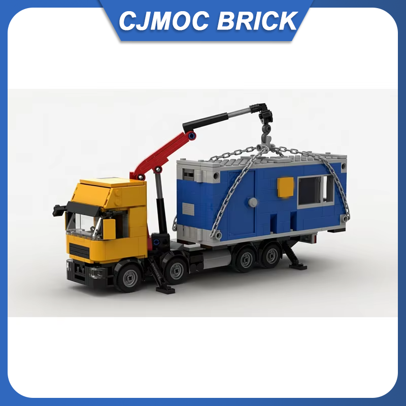 MOC Building Block 8x4 Crane T - Heavy Equipment Lego ulasan dan harga